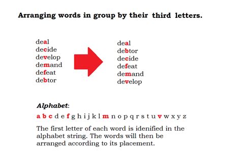 How To Arrange Words In Alphabetical Order Study Assistant