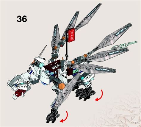 Lego 70748 Titanium Dragon Instructions Ninjago