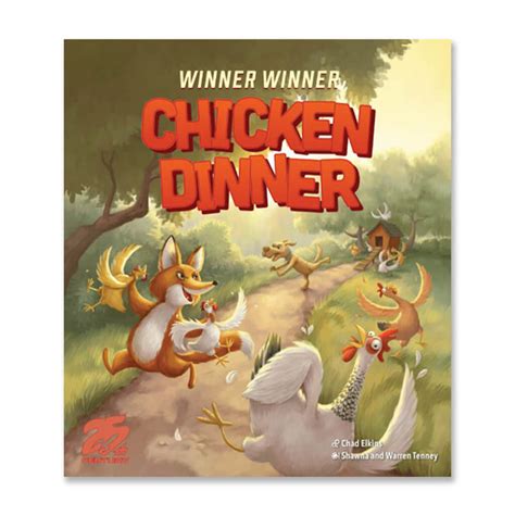 Winner Winner Chicken Dinner Board Game 25th Century Games Steam Rocket