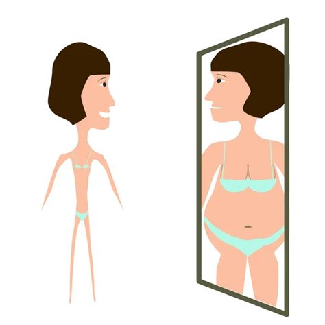 Fat Skinny Mirror Vectors Royalty Free Vector Fat Skinny Mirror Images Depositphotos