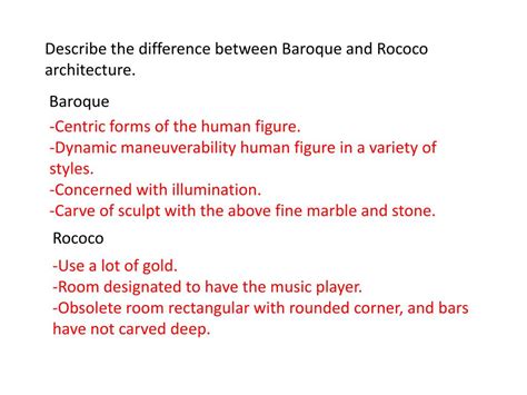 Ppt Baroque Rococo Week 14 Powerpoint Presentation Free Download
