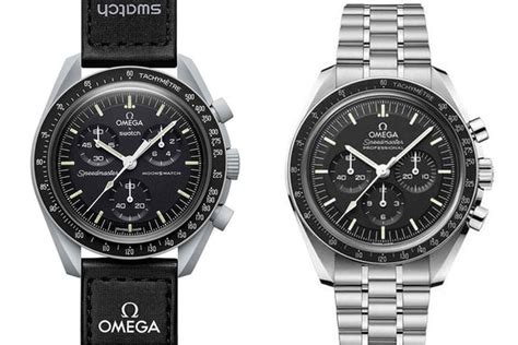 Swatch Omega Speedmaster Collab Omega X Swatch Bioceramic Moonswatch