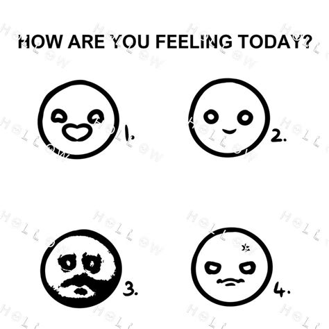 How Are You Feeling Today Meme Png Cutesy Vector Image Digital
