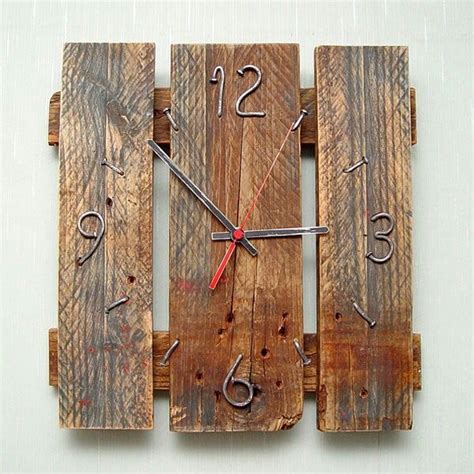 Saat Wall Clock Design Clock Wall Decor Wood Wall Clock Diy Wall