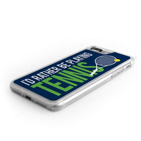 Tennis Iphone Case Id Rather Be Playing Tennis Chalktalksports