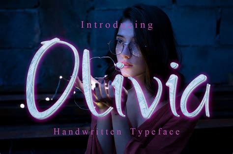 Olivia Font By Handfont · Creative Fabrica
