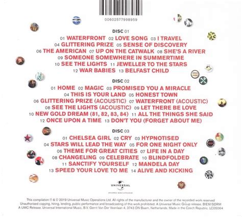 40 The Best Of Simple Minds Deluxe Edition Simple Minds Cd Album
