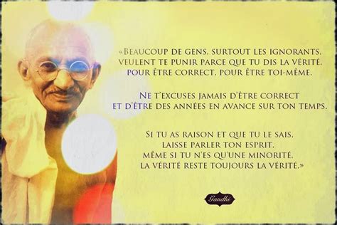 Citation Sur La Vérité Qui Blesse - Citations option bonheur: Citation de Gandhi sur la vérité
