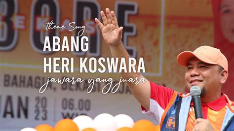 Theme Song Abang Heri Koswara Video Clip Jambore Rki Kota Bekasi