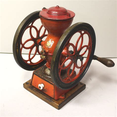 Vintage antique cast iron industrial cart axle and wheels. Bargain John's Antiques | Antique Enterprise Small Two ...