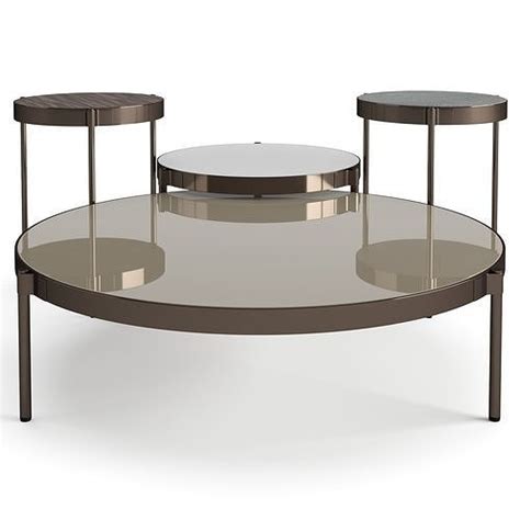 Minotti Tape Cord Outdoor Coffee Tables Set 3d Model Cgtrader