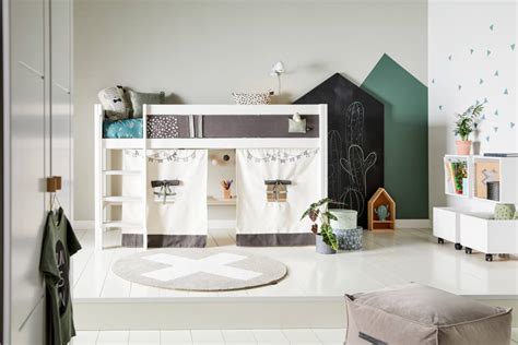 Das hochbett von lifetime kann in zwei verschiedenen farben, sowie lattenroste gewählt werden. Lifetime Kidsroom Betten | INNATURA Massivholzmöbel ...