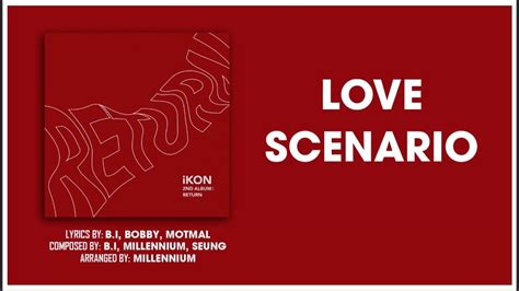 We were in love we met and became a memory that can't be erased it was a commendable melodrama a pretty good ending that's all i need i loved you. iKON - 사랑을 했다(LOVE SCENARIO) EASY LYRICS - YouTube