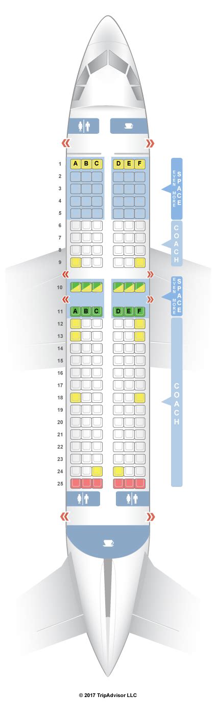 Seatguru Seat Map Jetblue Airbus A320 320