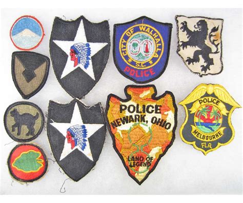 Lot Of Assorted Military Patches