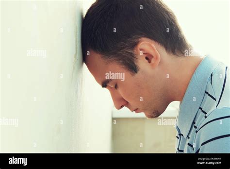 Banging Head Against Wall Hi Res Stock Photography And Images Alamy