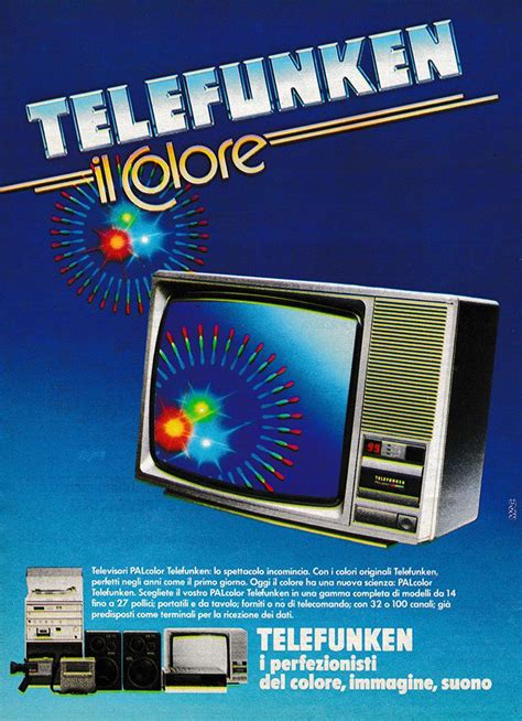 Telefunken Tv Color 1982 Aparelhos De Tv Tv
