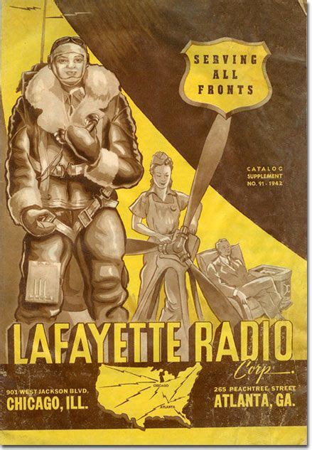 Picture Of 1942 Lafayette Radio Catalog Supplement Turn Your Radio On