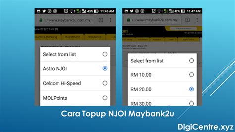 Here are few types for you to open maybank2u account including saving account, kawanku saving account and more. Cara Topup NJOI Astro Melalui Maybank2u, CIMB Click & SMS 2020