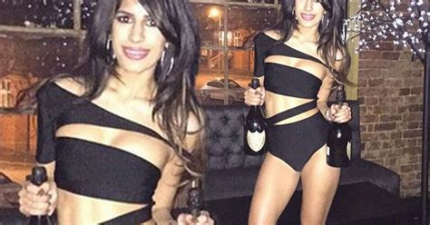 Towie Star Jasmin Walia Sets Pulses Racing In Revealing Swimsuit On