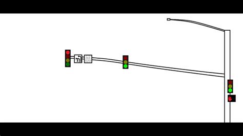 Flashing Red Arrow Signal Animation Youtube