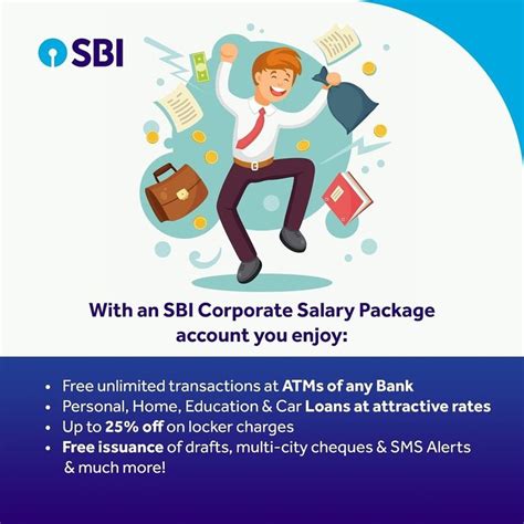 Salary Accounts Under Sbi Corporate Salary Package Offer Multiple