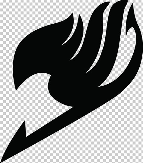 Fairy Tail Logo Symbol Anime Png Clipart Anime Black And White