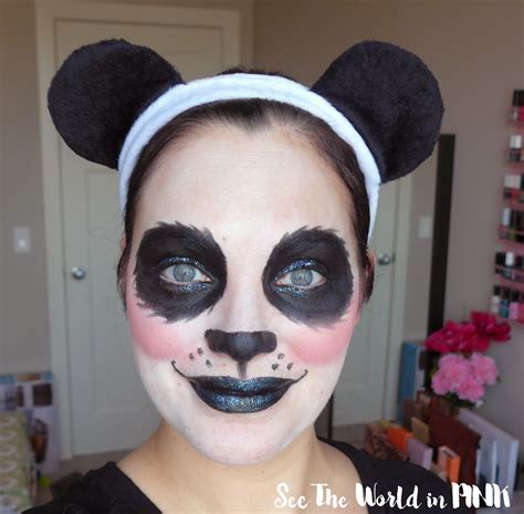 How To Do A Panda Face For Halloween Alvas Blog