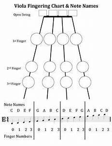 Viola Chart And Note Names By Parido Tpt