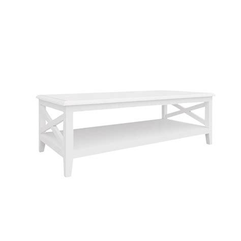 Explore And Shop Exclusive Hamptons Style White Coffee Table Final