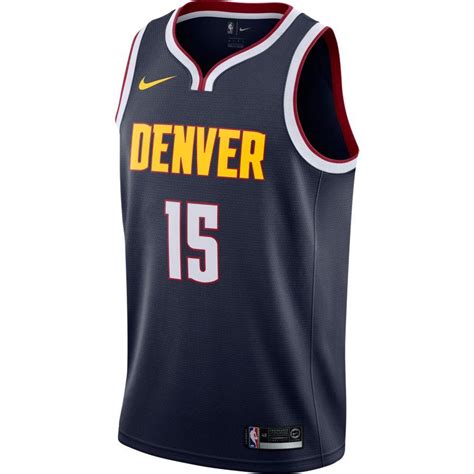 The jerseys the team wears night in and night out. Official Nike Nikola Jokić Denver Nuggets Icon Edition NBA ...