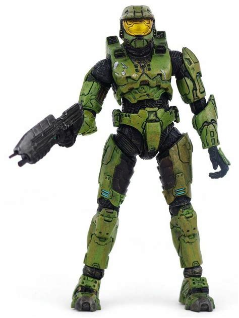 Master Chief Spartan 117 Halo 3 Action Figure By Mcfarlane Toys Nib