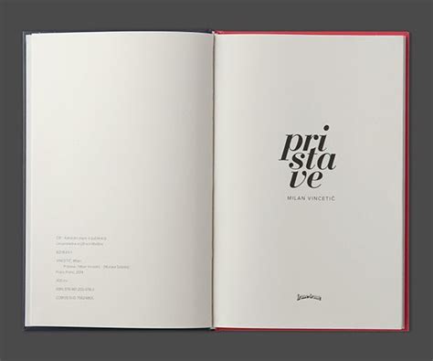 Pristave On Behance Poetry Book Design Book Design Poetry Design