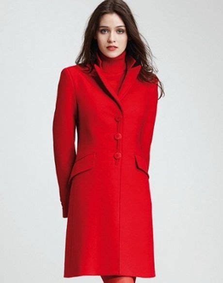 Manteau long à capuche en fourrure double boutonnage à la mode pour femmes rouge. manteau femme rouge,Nouveau 2017 femmes de long hiver ...