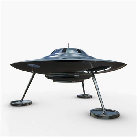 Vehicles Flying Saucer 3d Models For Download Turbosquid