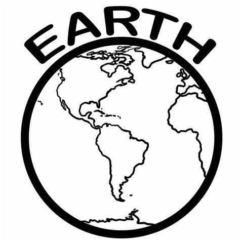 Planet Earth Coloring Pictures Earth Coloring Pages Earth Day
