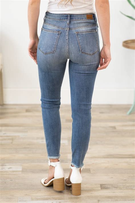 Judy Blue High Waist Skinny Fit Jeans Filly Flair