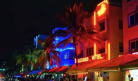 Hd Wallpaper United States Miami Beach Starlite Hotel Nightlife