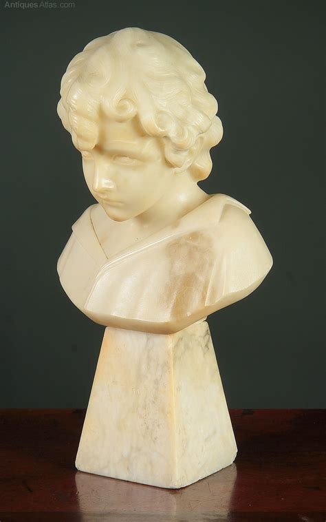 Antiques Atlas Pair Of Small Marble Busts C1890