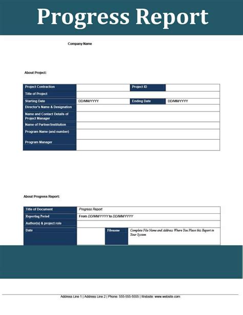 40 Project Status Report Templates Word Excel Ppt Inside Site