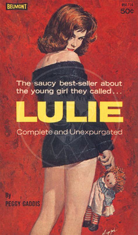 Lulie 10x17 Giclée Canvas Print Of A Vintage Pulp Paperback Etsy