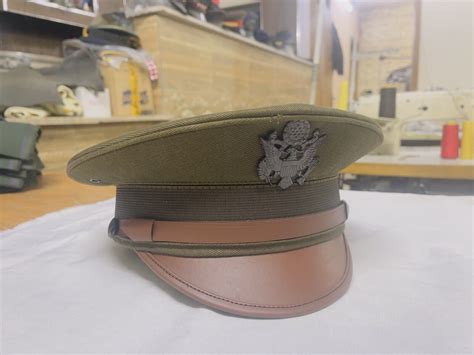 M1912 Us Army Officers Visor Cap Ebay