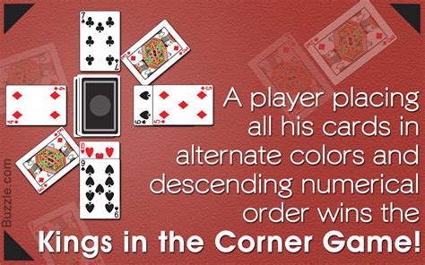 Set a playing field with a goal area in 4 corners. Rules You Ought to Know for Playing Kings in the Corner ...