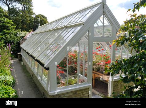Greenhouse At Lost Gardens Of Heligan Cornwall Stock Photo Alamy