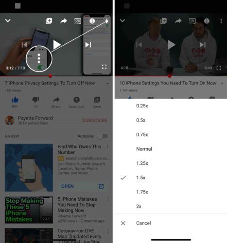 How To Speed Up Or Slow Down Youtube Videos Guide