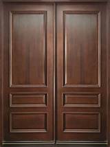 Wood Double Entry Doors