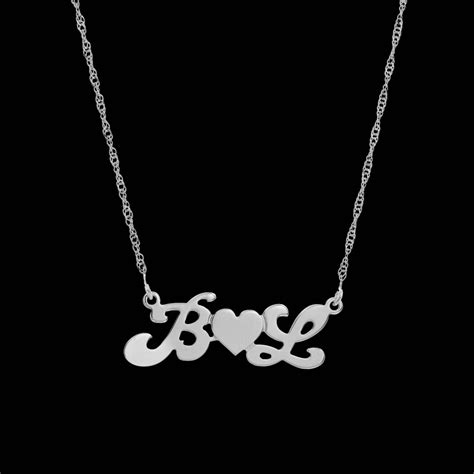Personalized Name Necklace Custom Name Necklace Nameplate Necklace