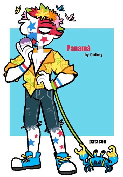 pin by gressia on countryhumans in 2021 country humans panama america
