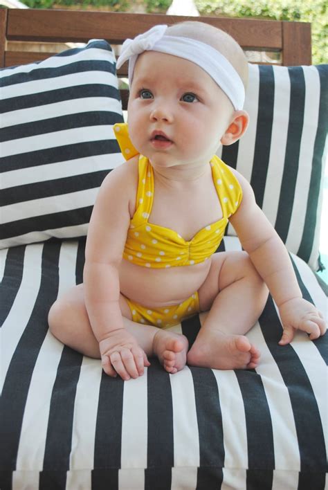 Itsy Bitsy Teeny Weeny Yellow Polka Dot Retro Bikini Swimsuit Etsy