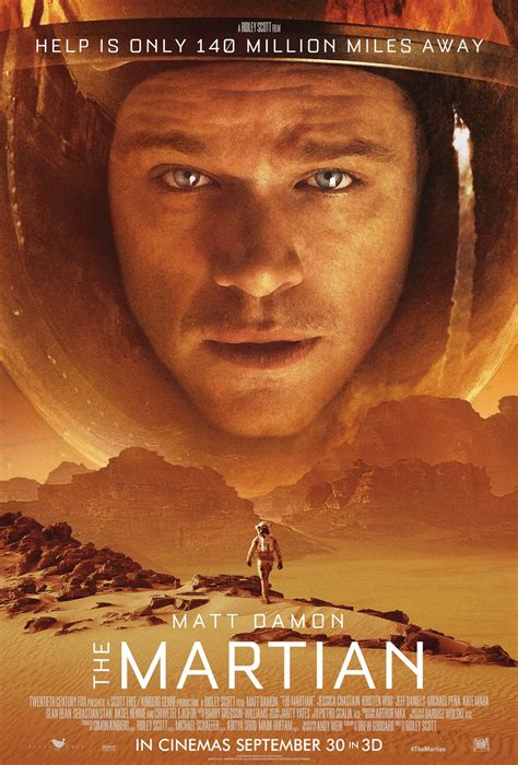 The Martian 7 Clips And 5 Posters The Entertainment Factor